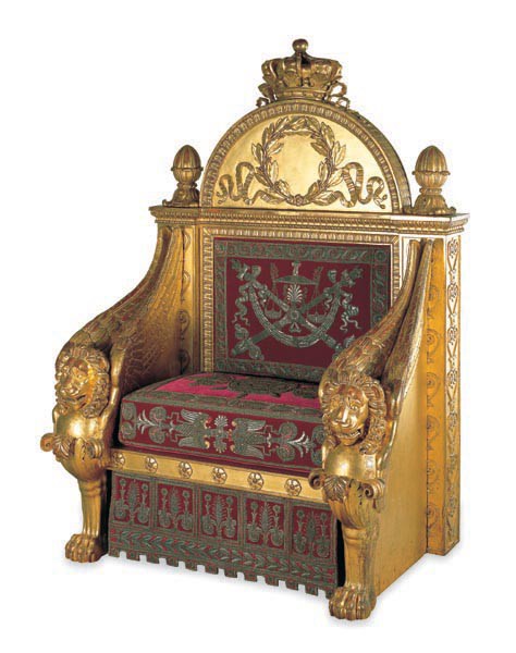 The Throne of Napoleon, Palace of Fontainebleau