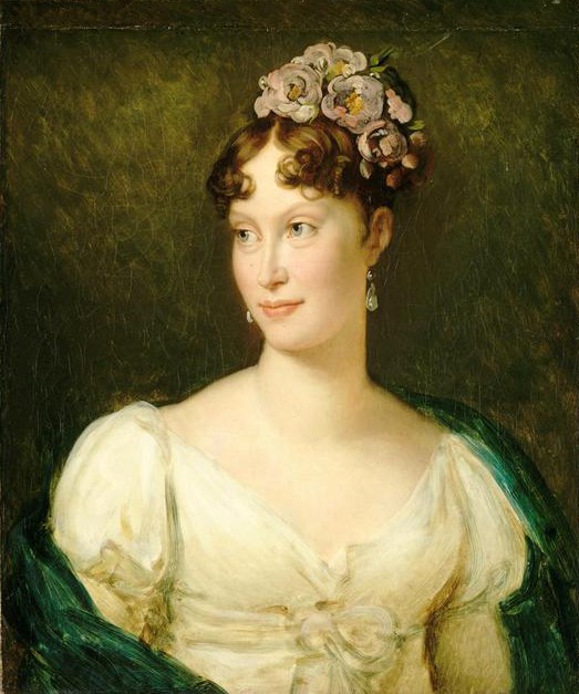 MARIE-Louise, 1791-1847 Empress of France, wife of Napoleon Bonaparte  (version of 1812 portrait in Vienna) (MV 4902) - SuperStock