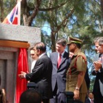 Speech at inauguration of the Monument to commemorate the British landing on 29th November 1810, at Bain Boeuf, Mauritius