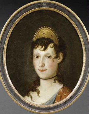 Portrait rétrospectif de Letizia (Anonyme), <br>© Musée national de la Maison Bonaparte