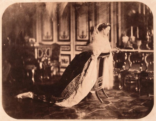 Eugenie Empress of the French in Her Bridal Costume